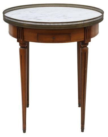 FRENCH LOUIS XVI STYLE MARBLE-TOP