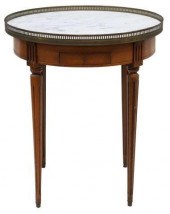 FRENCH LOUIS XVI STYLE MARBLE-
