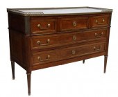 FRENCH LOUIS XVI STYLE MARBLE-
