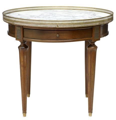FRENCH LOUIS XVI STYLE MARBLE-TOP