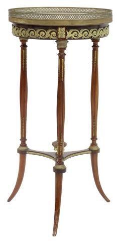 FRENCH LOUIS XVI STYLE MARBLE-TOP