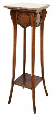 FRENCH LOUIS XVI STYLE MARBLE-TOP