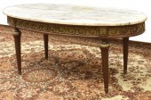 FRENCH LOUIS XVI STYLE MARBLE-