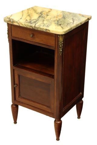 FRENCH LOUIS XVI STYLE MARBLE-TOP