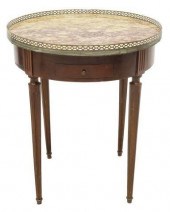 FRENCH LOUIS XVI STYLE MARBLE-