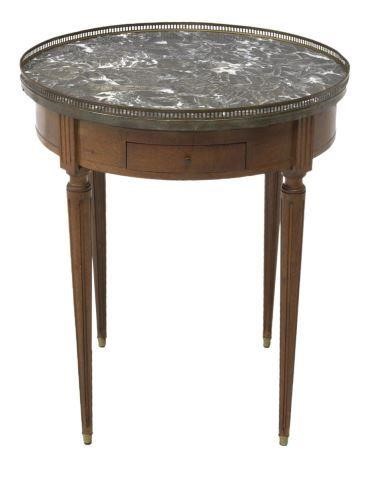 FRENCH LOUIS XVI STYLE MARBLE-TOP