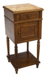 FRENCH LOUIS XVI STYLE MARBLE-