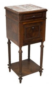 FRENCH LOUIS XVI STYLE MARBLE-