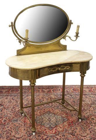 FRENCH LOUIS XVI STYLE ONYX-TOP