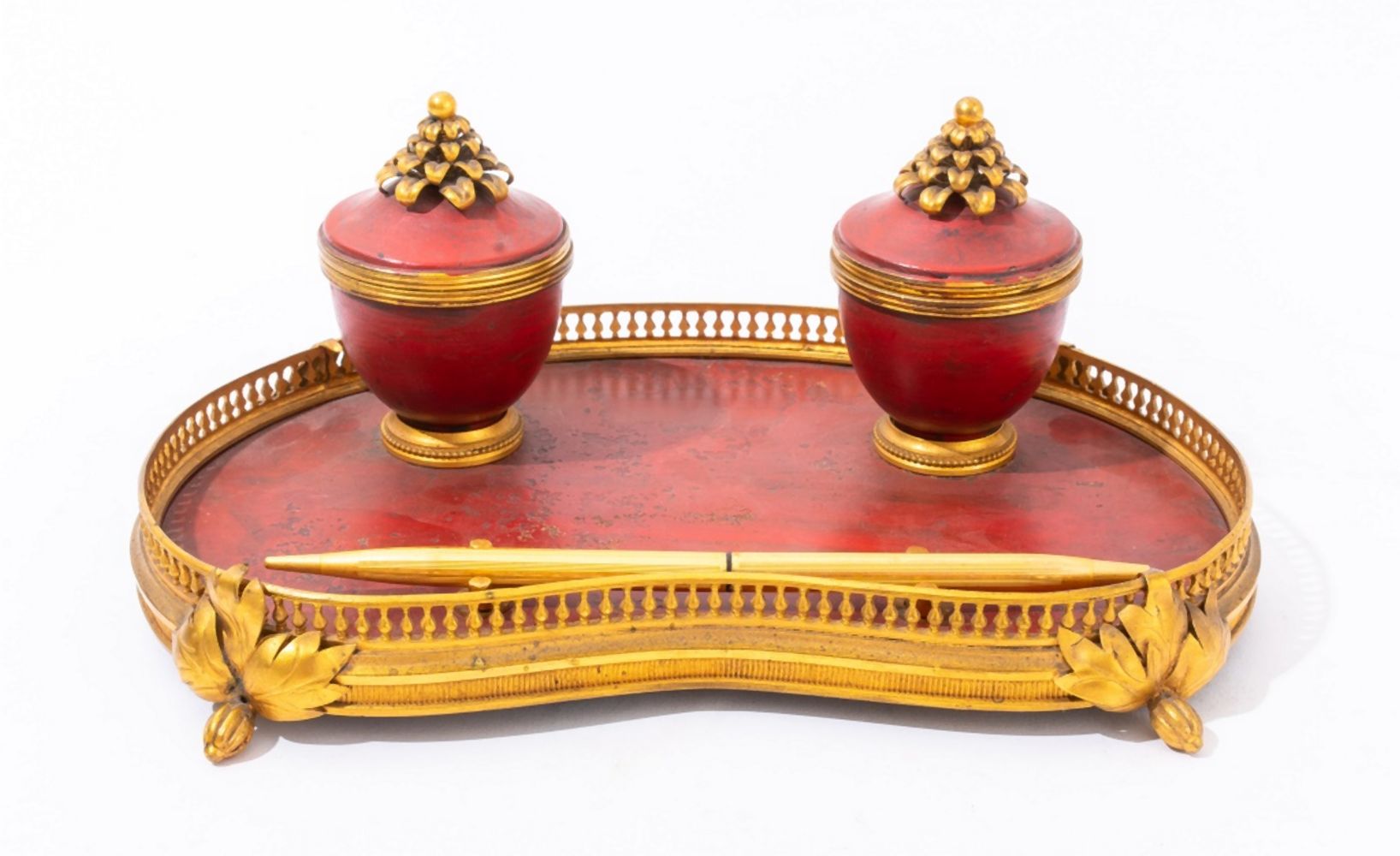 FRENCH LOUIS XVI STYLE ORMOLU &