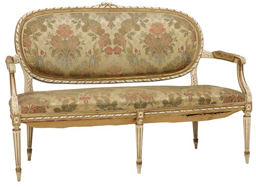 FRENCH LOUIS XVI STYLE PAINTED