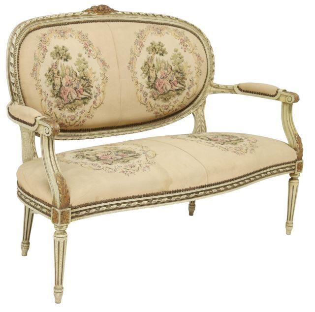 FRENCH LOUIS XVI STYLE PAINTED