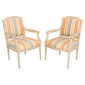 FRENCH LOUIS XVI STYLE UPHOLST