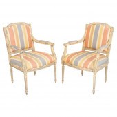 FRENCH LOUIS XVI STYLE UPHOLST