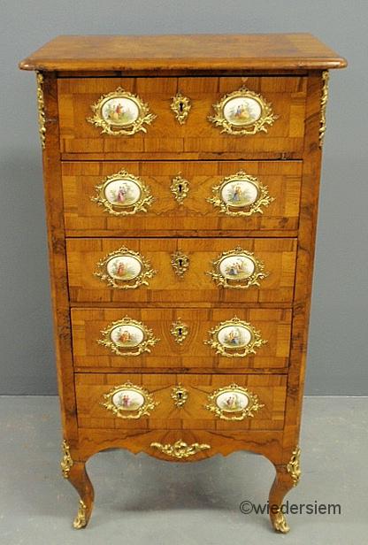 French Louis XVI style walnut