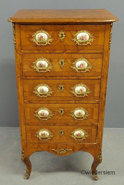 French Louis XVI style walnut