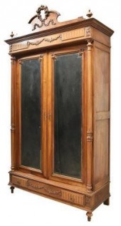 FRENCH LOUIS XVI STYLE WALNUT