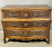 FRENCH LXV COMMODE<br>In oak,