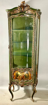 FRENCH LXV STYLE GILT WOOD AND