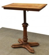FRENCH MAHOGANY ADJUSTABLE DRA