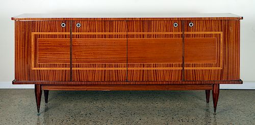 FRENCH MAHOGANY AND INLAID