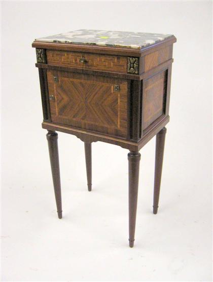 French mahogany and parquetry