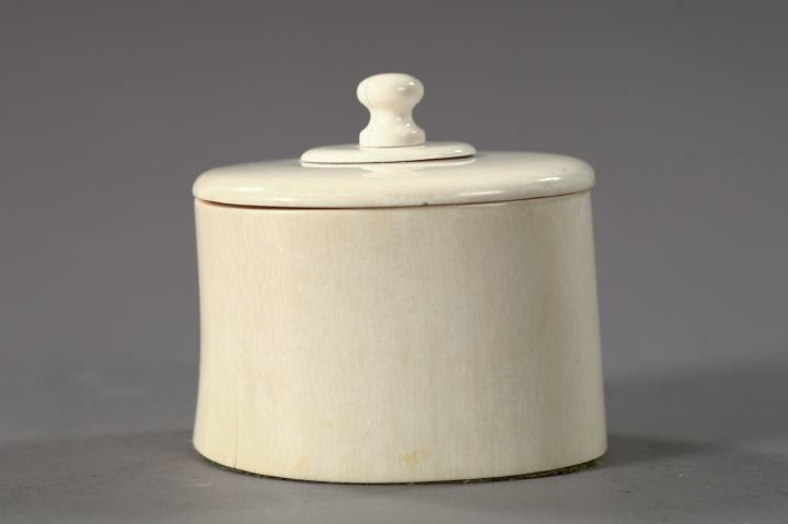 French Mahogany and Tusk Ivory