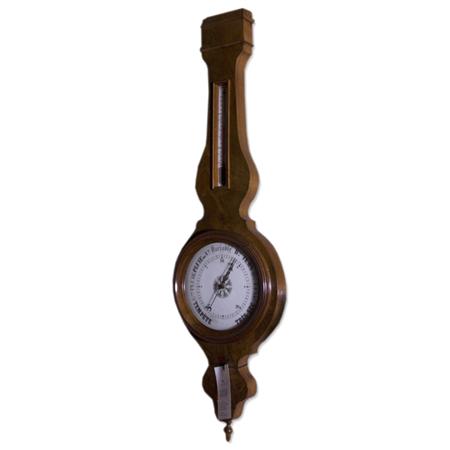 French Mahogany Barometer 	 