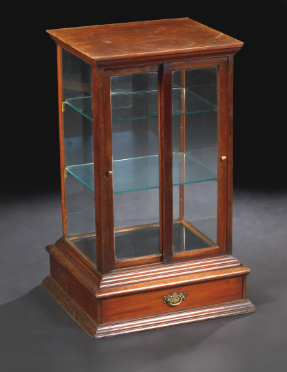 French Mahogany Display Cabinet, 