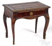 FRENCH MAHOGANY DOLL'S ORMOLU