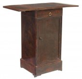 FRENCH MAHOGANY DROP-LEAF BEDS