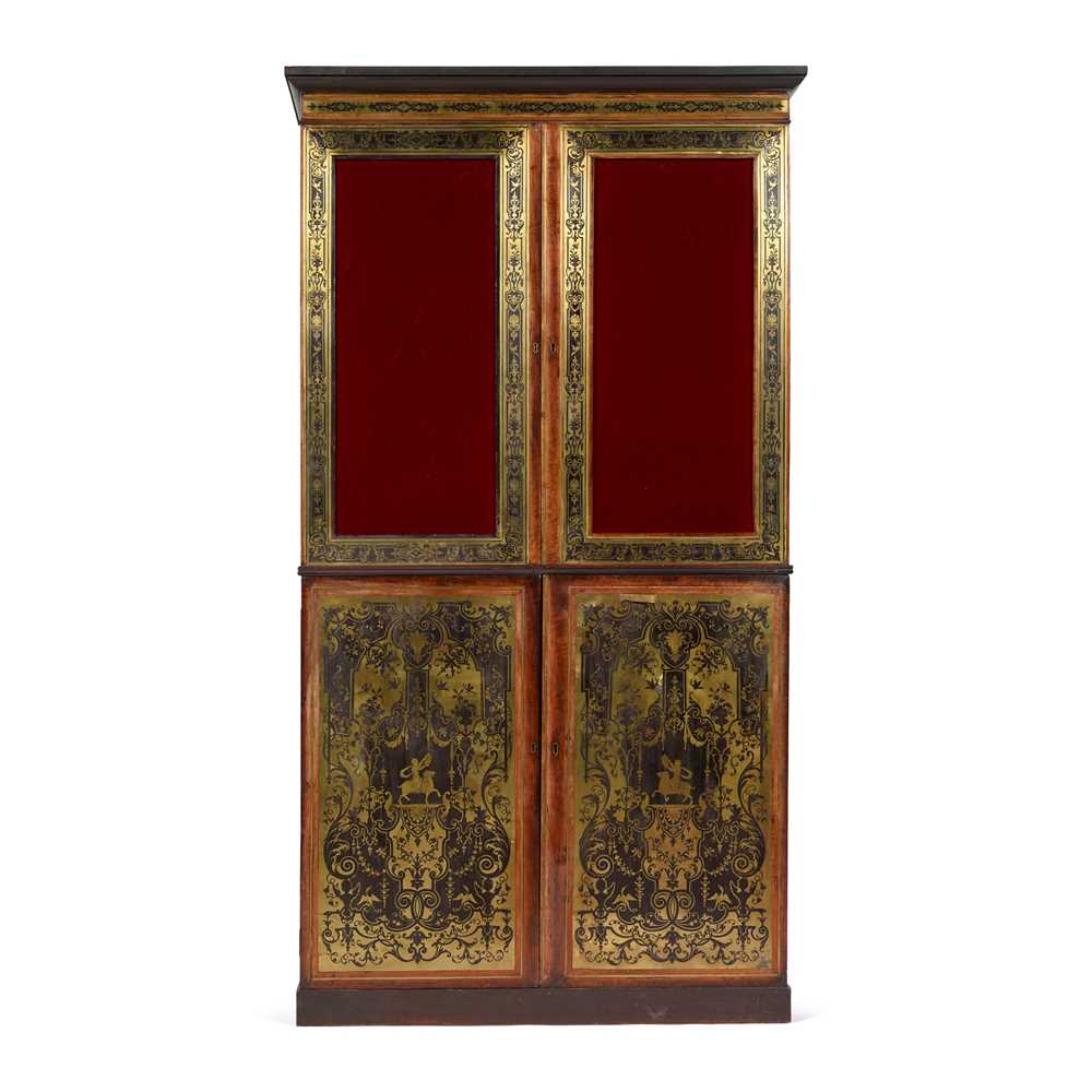 FRENCH MAHOGANY, EBONISED, AND