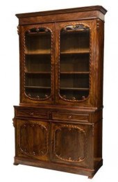 FRENCH MAHOGANY GLAZED DEUX CO
