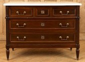 FRENCH MAHOGANY LOUIS XV STYLE