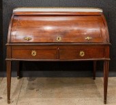 FRENCH MAHOGANY ROLLTOP DESK F