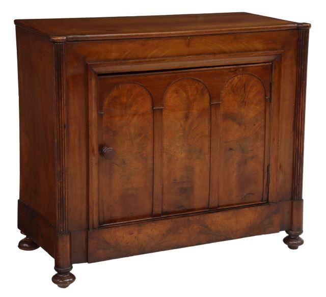 FRENCH MAHOGANY SINGLE-DOOR