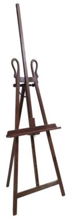 FRENCH MAHOGANY SWAN'S NECK DISPLAY