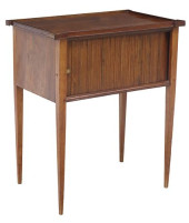 FRENCH MAHOGANY TAMBOUR DOOR B