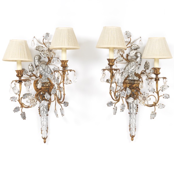 FRENCH MAISON BAGUèS PAIR OF MIRROR