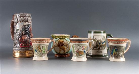 French Majolica cream pitcher