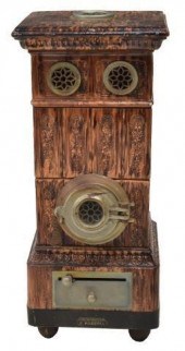 FRENCH MAJOLICA HEATING STOVE