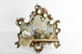FRENCH MAJOLICA PLAQUE, CIRCA