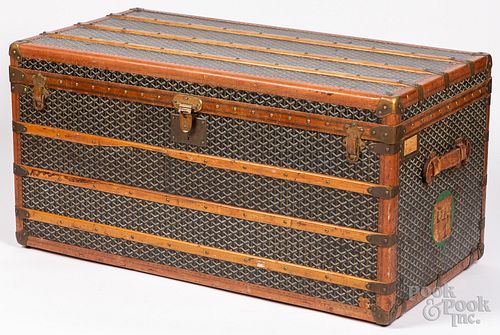 FRENCH, MALLES GOYARD STEAMER