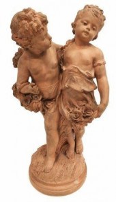 FRENCH MANDEVILLE TERRACOTTA F