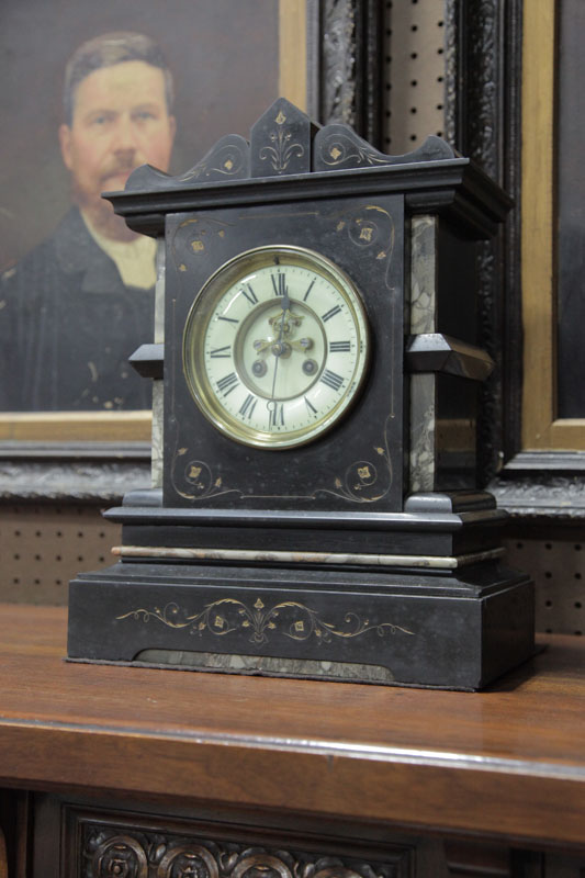 FRENCH MANTEL CLOCK. Eight day 
