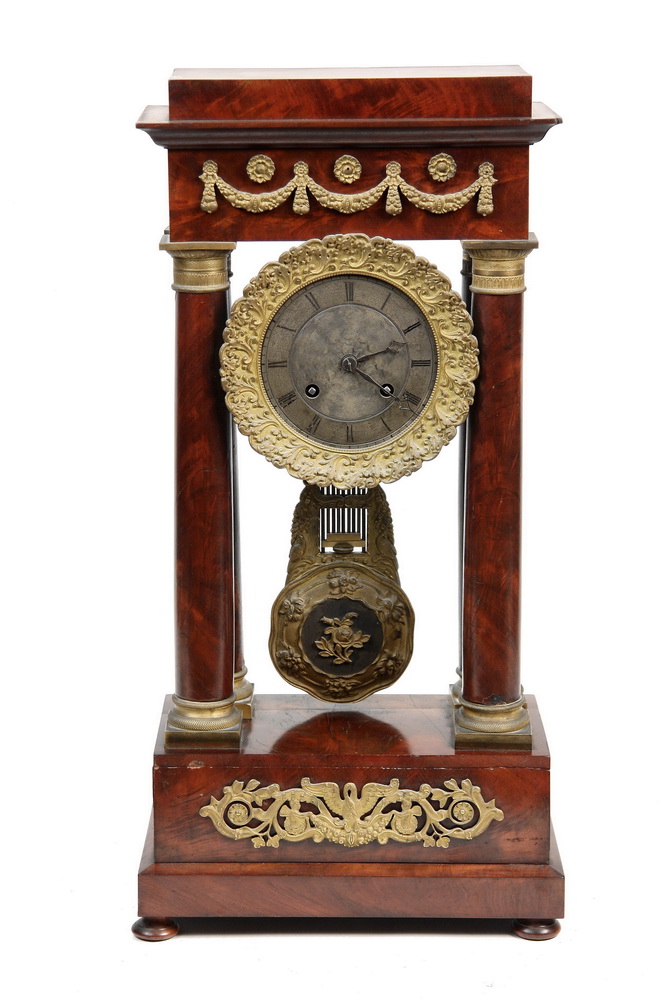 FRENCH MANTEL CLOCK - Empire Period