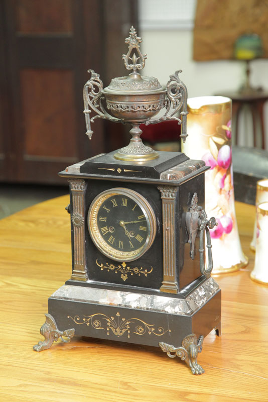 FRENCH MANTLE CLOCK. Eight day