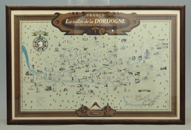 French map ''La vallee de la