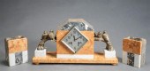 FRENCH MARBLE AND BRONZE MOUNT
