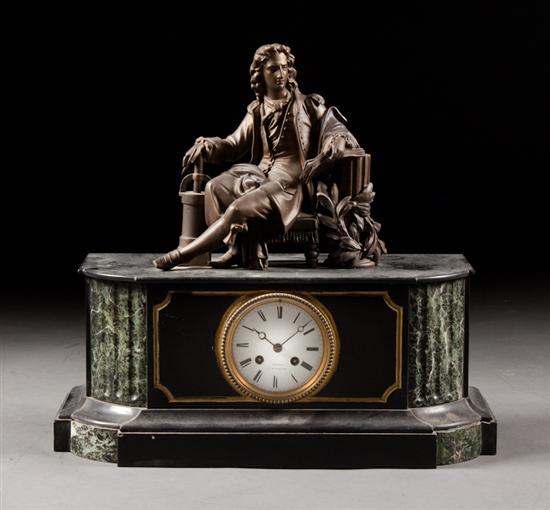 French marble and gilt metal